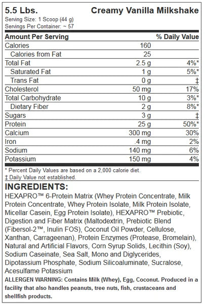 Allmax Nutrition Hexapro 5Lbs