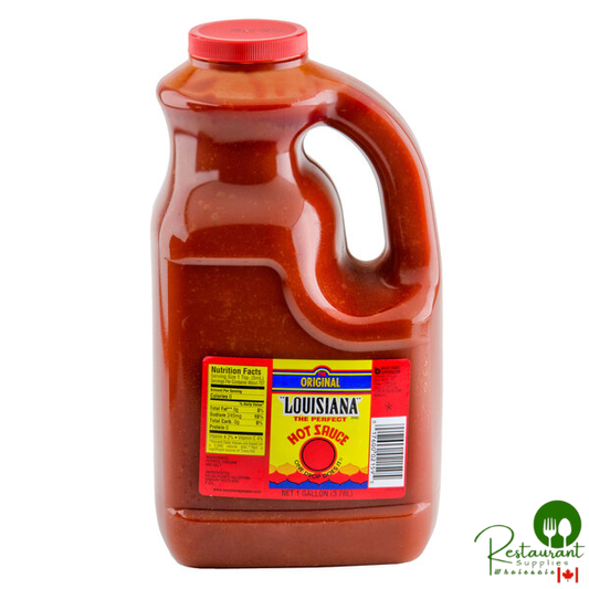 The Original Louisiana Brand 1 Gallon Original Hot Sauce - 4/Case