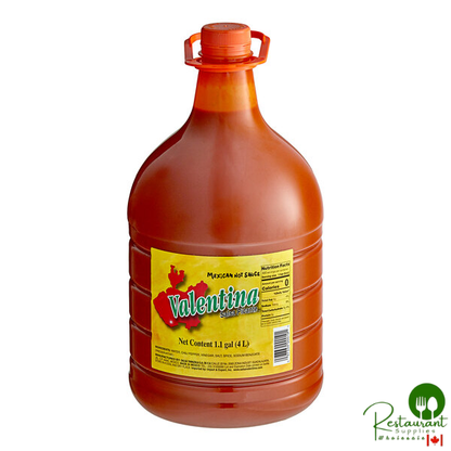 Valentina Red Label Mexican Hot Sauce 1 Gallon - 3/Case