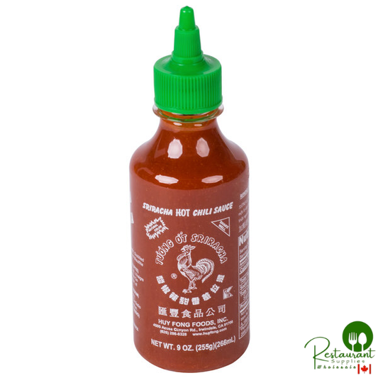 Huy Fong 9 oz. Sriracha Hot Chili Sauce - 24/Case