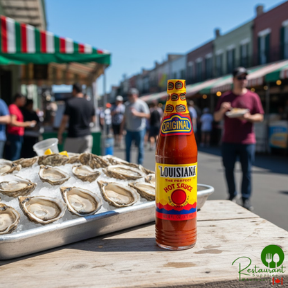 The Original Louisiana Brand 6 fl. oz. Original Hot Sauce - 24/Case