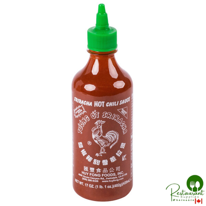 Huy Fong 17 oz. Sriracha Hot Chili Sauce - 12/Case