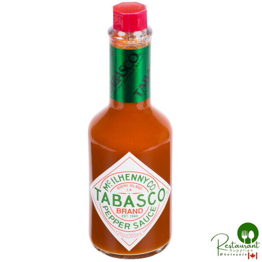 TABASCO® 12 fl. oz. Original Hot Sauce - 12/Case