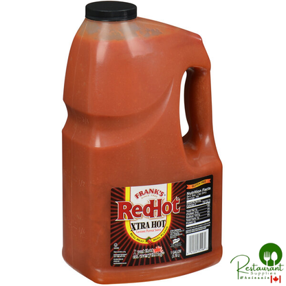 Frank's RedHot 1 Gallon XTRA Hot Cayenne Sauce - 4/Case