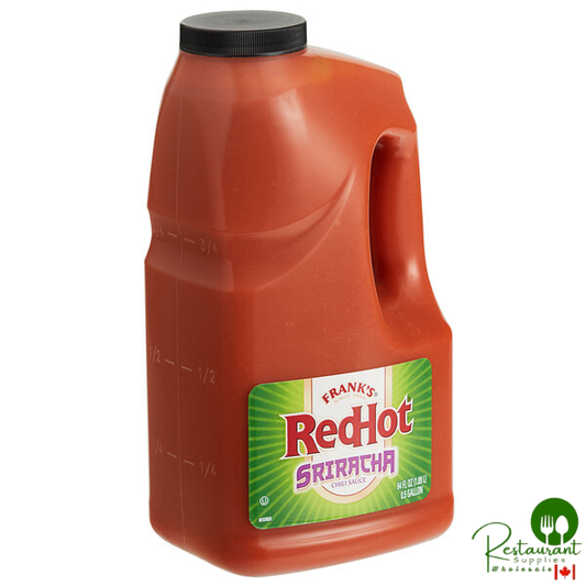 Frank's RedHot 0.5 Gallon Sriracha Chili Sauce - 4/Case