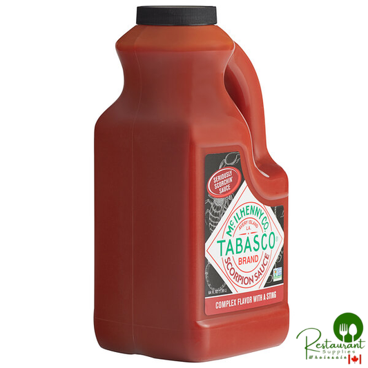 TABASCO® 64 fl. oz. Scorpion Hot Sauce - 2/Case