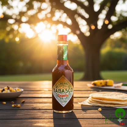 TABASCO® 5 fl. oz. Chipotle Pepper Hot Sauce - 12/Case
