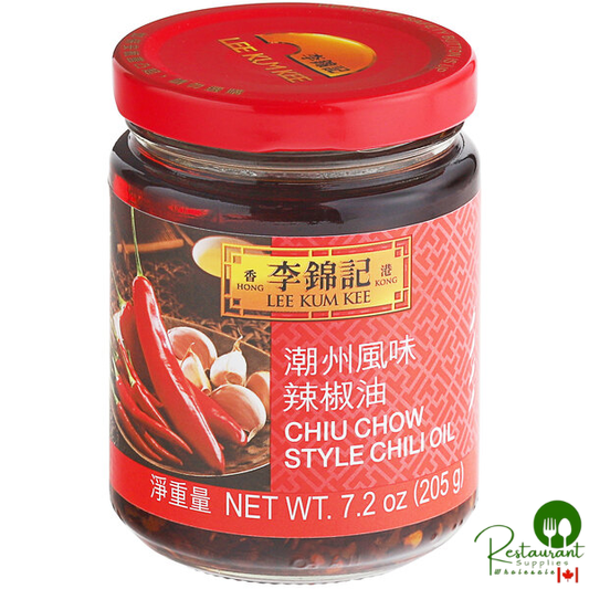 Lee Kum Kee Chiu Chow Chili Crisp Oil 7.2 oz. - 12/Case