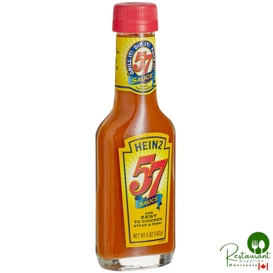 Heinz 5 oz. 57 Sauce Bottle - 24/Case