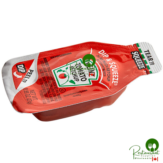 Heinz 0.95 oz. Dip & Squeeze Ketchup Packet - 500/Case