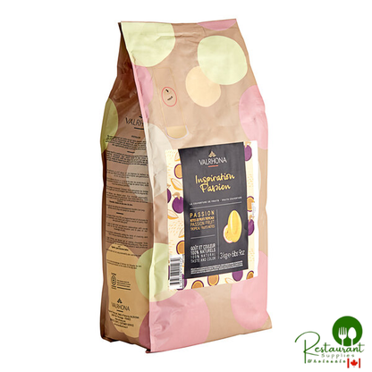 Valrhona Passion Fruit Inspiration Couverture Feve 6.6 lb. - 3/Case