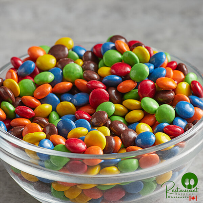 Chocolate Rainbow Mini Gems Topping 30 lb.
