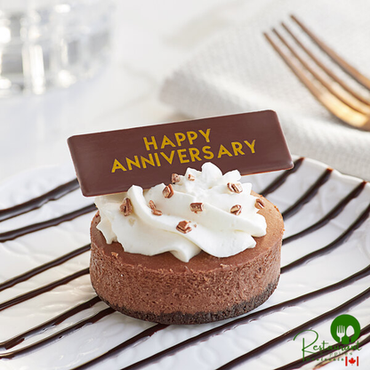 Chocolatree Happy Anniversary Chocolate Decoration - 50/Box