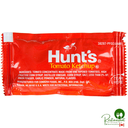 Hunt's Tomato Ketchup 9 Gram Portion Packets - 1,000/Case