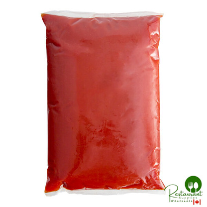 Red Gold 33% Fancy Tomato Ketchup 114 oz. Pouch - 6/Case