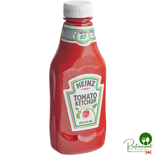 Heinz Ketchup 14 oz. Squeeze Bottle - 16/Case