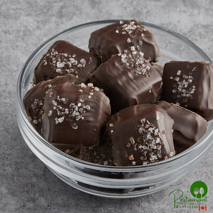 Albanese Dark Chocolate Covered Sea Salt Caramels 5 lb. - 2/Case