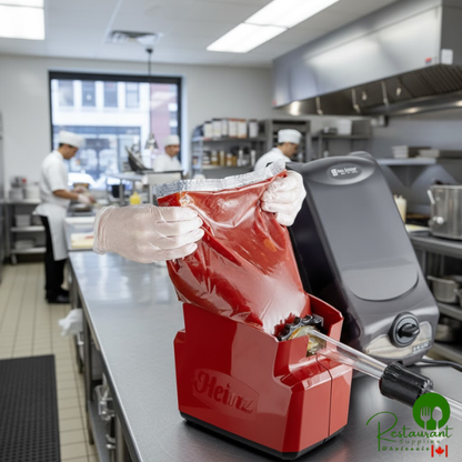 Heinz 1.5 Gallon Ketchup Dispensing Pouch with Fitment - 2/Case