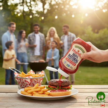 Hunt's Natural Ketchup 20 oz. Squeeze Bottle - 12/Case