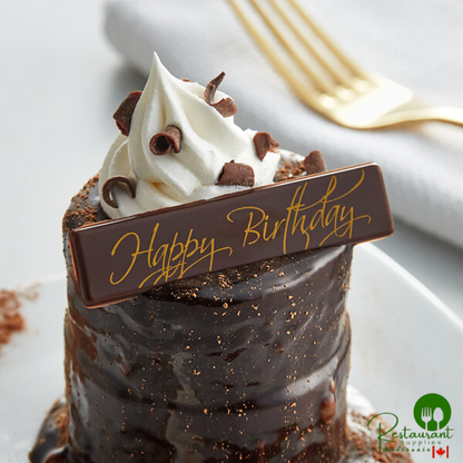 Chocolatree Happy Birthday Chocolate Decoration - 70/Box