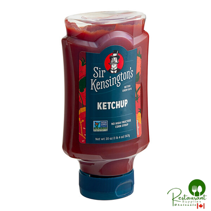 Sir Kensington's Classic Ketchup Squeeze Bottle 20 oz. - 12/Case