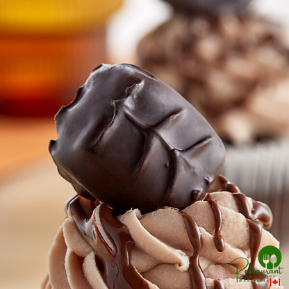 Albanese Dark Chocolate Covered Peanut Butter Meltaways 5 lb. - 2/Case