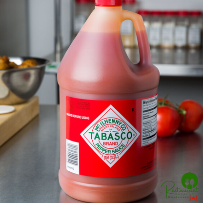 TABASCO® 1 Gallon Original Hot Sauce - 4/Case