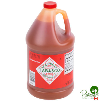 TABASCO® 1 Gallon Original Hot Sauce - 4/Case
