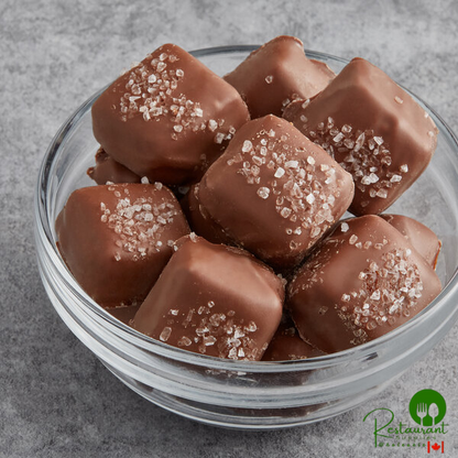 Albanese Milk Chocolate Covered Sea Salt Caramels 5 lb. - 2/Case