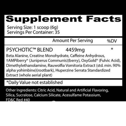 Insane Labz Psychotic 35 Servings