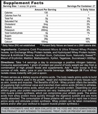 APS Nutrition Isomorph 28 5lbs
