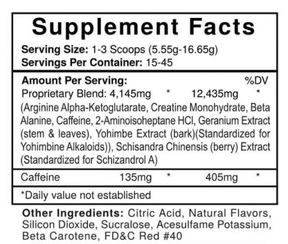 Jack3d Pre-Workout 45 Servings by USPLabs