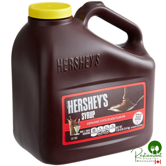 HERSHEY'S Chocolate Syrup Jug 7.5 lb. - 6/Case