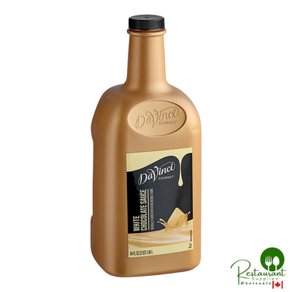 DaVinci Gourmet White Chocolate Flavoring Sauce 64 fl. oz. - 6/Case