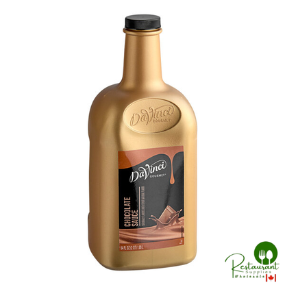 DaVinci Gourmet Chocolate Flavoring Sauce 64 fl. oz. - 6/Case