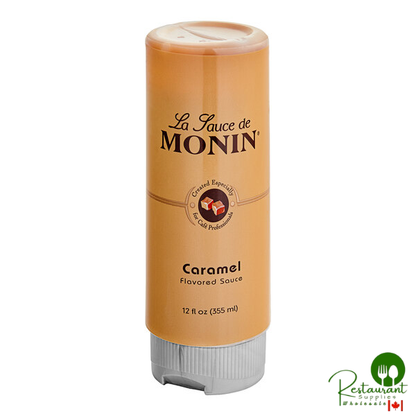 Monin Caramel Flavoring Sauce 12 fl. oz. - 6/Case