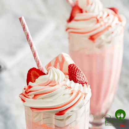 HERSHEY'S Strawberry Syrup 21.09 fl. oz. (22 oz.) - 12/Case