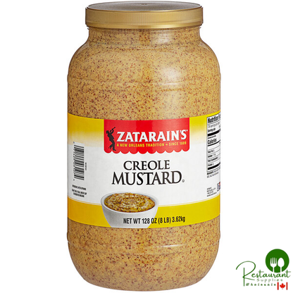 Zatarain's 1 Gallon Creole Mustard - 4/Case