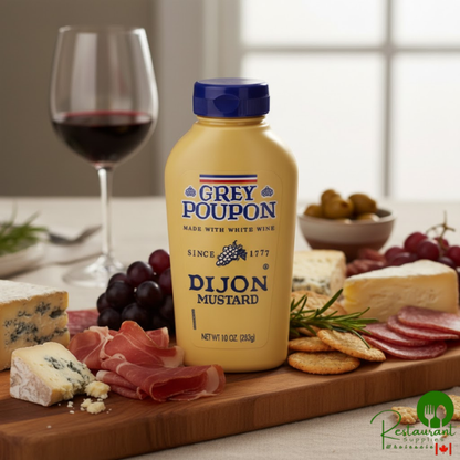Grey Poupon Dijon Mustard 10 oz. Squeeze Bottle - 12/Case