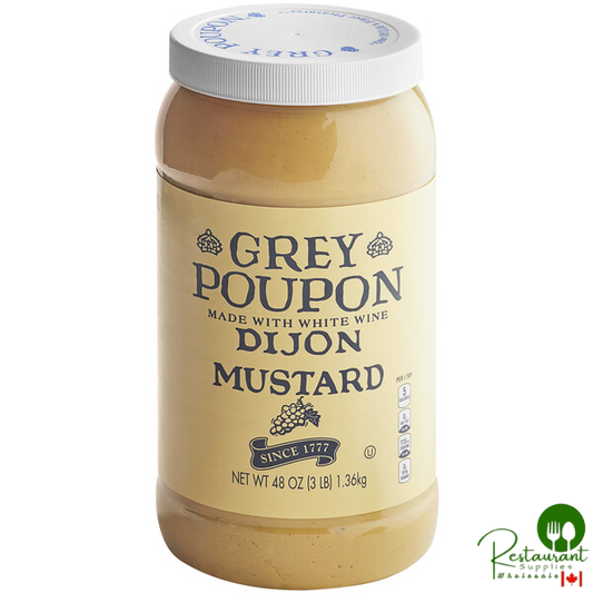 Grey Poupon Dijon Mustard 48 oz. - 6/Case