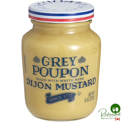 Grey Poupon Dijon Mustard 8 oz. Jar - 12/Case