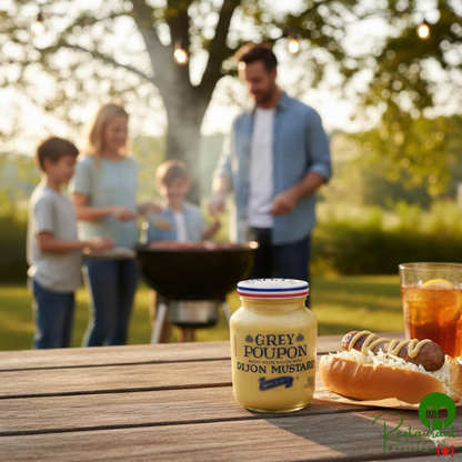 Grey Poupon Dijon Mustard 8 oz. Jar - 12/Case
