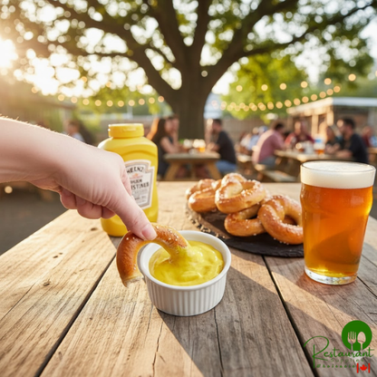 Heinz Yellow Mustard Squeeze Bottle 12.75 oz. - 16/Case