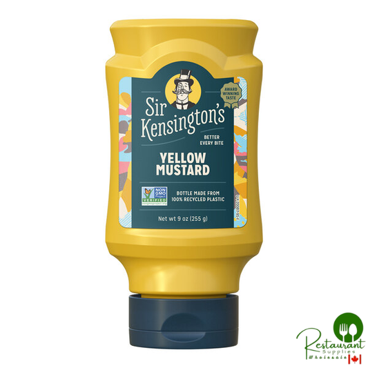 Sir Kensington's Yellow Mustard Squeeze Bottle 9 oz.