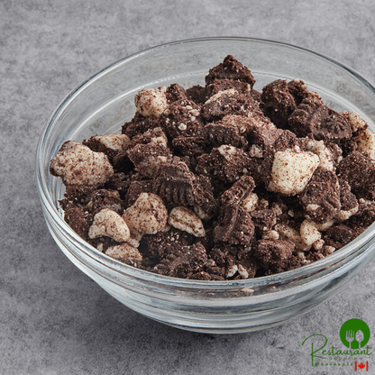 Chopped Cookies and Creme Ice Cream Topping 2.5 lb. - 4/Case