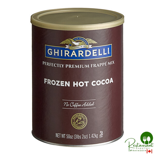 Ghirardelli 3.12 lb. Frozen Hot Cocoa Frappe Mix - 6/Case