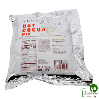 Aroma Vita 2 lb. Gourmet Hot Cocoa Mix - 12/Case
