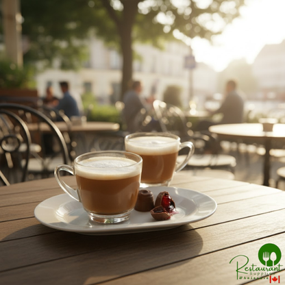 UPOURIA® Black Cherry Hot Chocolate Mix 2 lb. - 6/Case