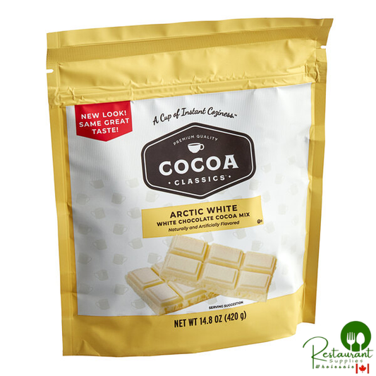 Cocoa Classics Arctic White Chocolate Cocoa Mix 14.8 oz.