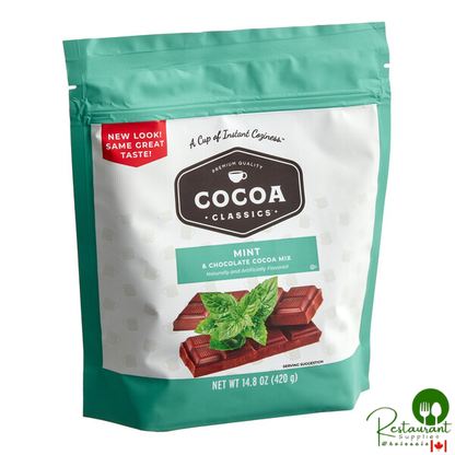 Cocoa Classics Mint and Chocolate Cocoa Mix 14.8 oz.